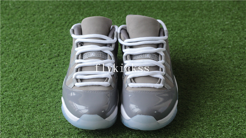 Authentic Air Jordan 11 Retro Low Cool Grey